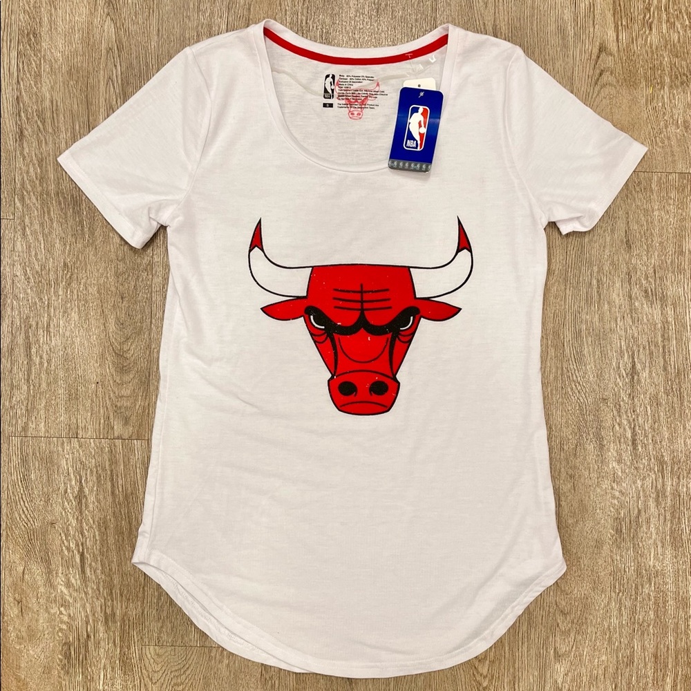 NBA Chicago Bulls Womens Top T Shirt Size S